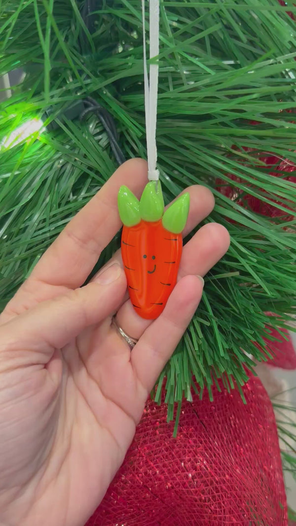 Ornement de carotte pour le sapin