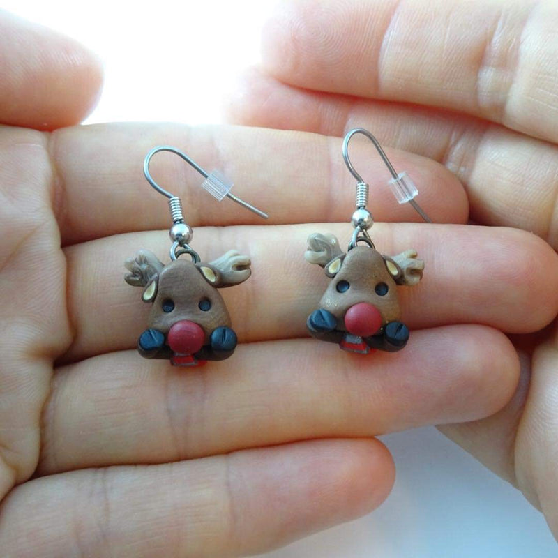 Boucles d’oreille Renne
