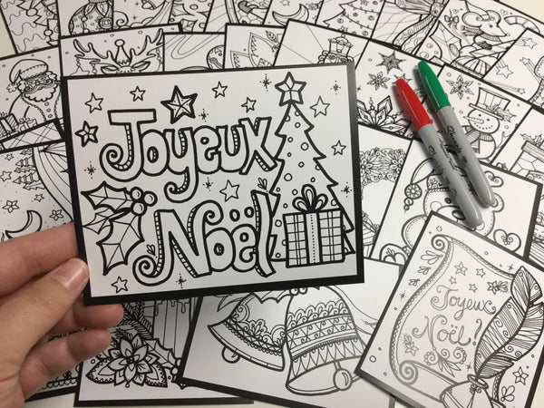 Coloriage spécial Noël