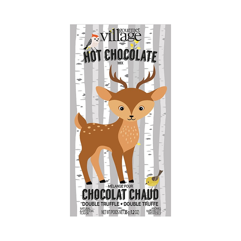 Chocolat chaud double truffe chevreuil