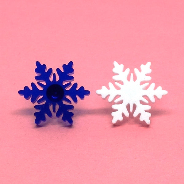 Boucles d’oreille flocon