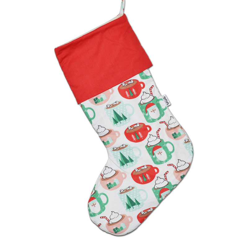 Bas de Noël motifs aliments