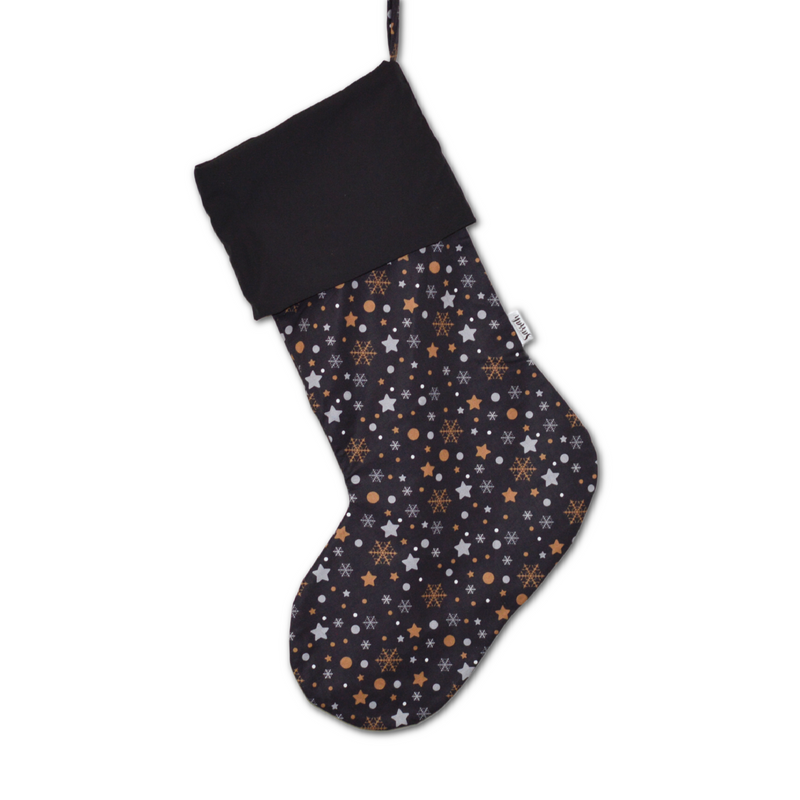 Bas de Noël à motifs variés