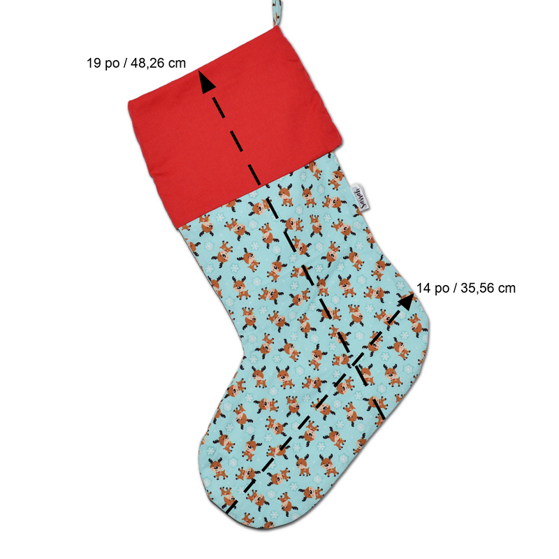 Bas de Noël motifs animaux