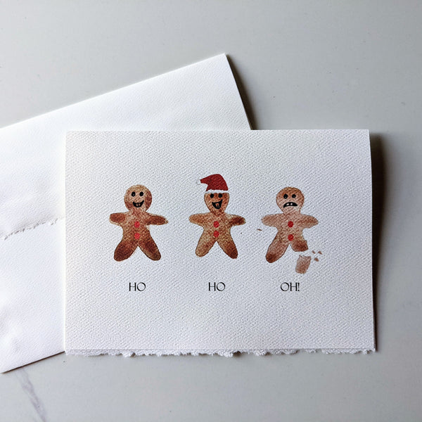 Carte pains d’épices de Noël