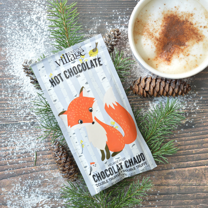 Chocolat chaud double truffe renard
