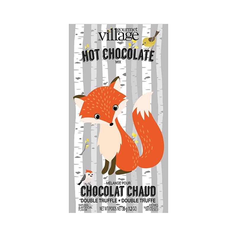 Chocolat chaud double truffe renard