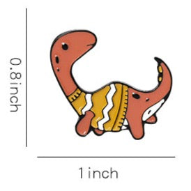 Épinglette Dino d’hiver