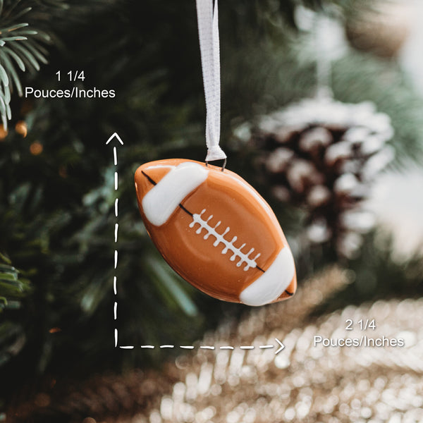 ornement sportif ballon de football pour amateur de sport