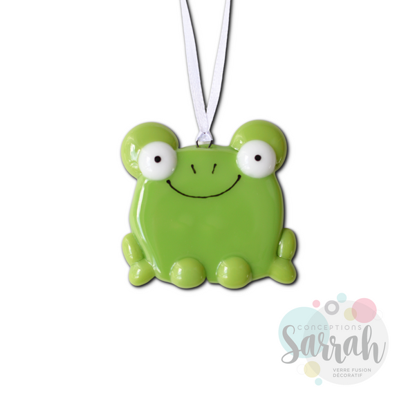Boule de Noël grenouille