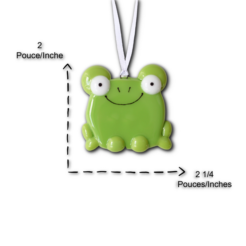 Boule de Noël grenouille