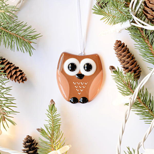 Décoration hibou, chouette à suspendre