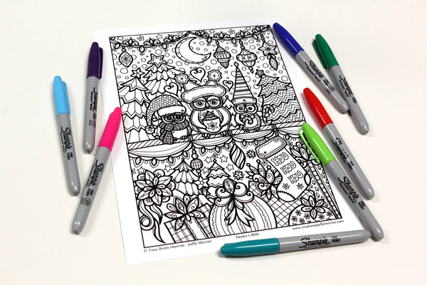 Coloriage de Noël