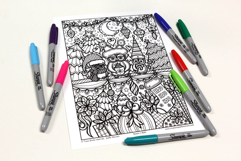 Coloriage de Noël