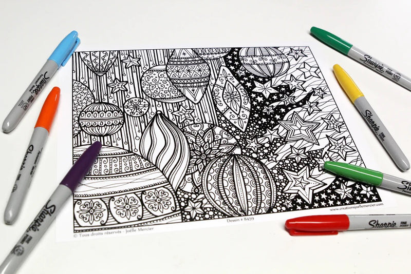 Coloriage de Noël