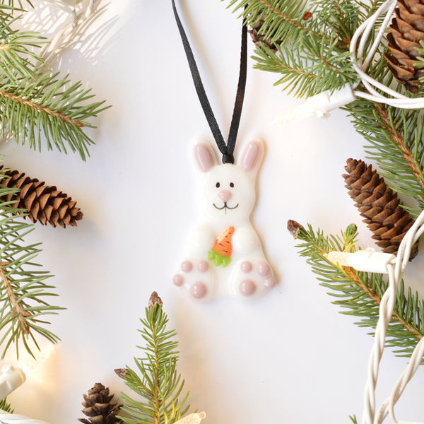 Ornement pour le sapin lapin