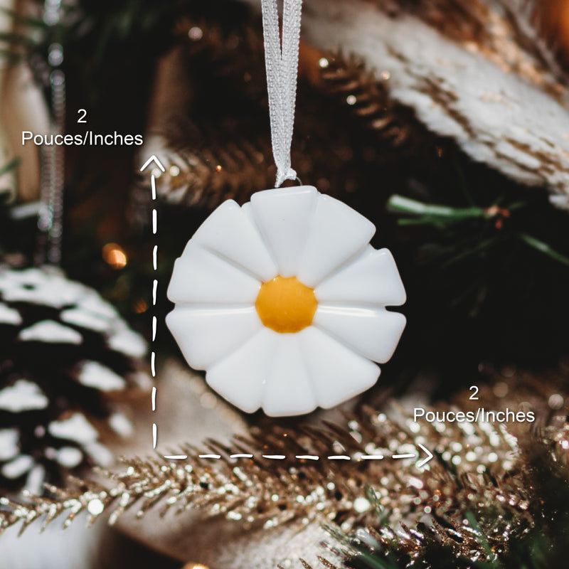 décoration printanière marquerite jaune e t blanche