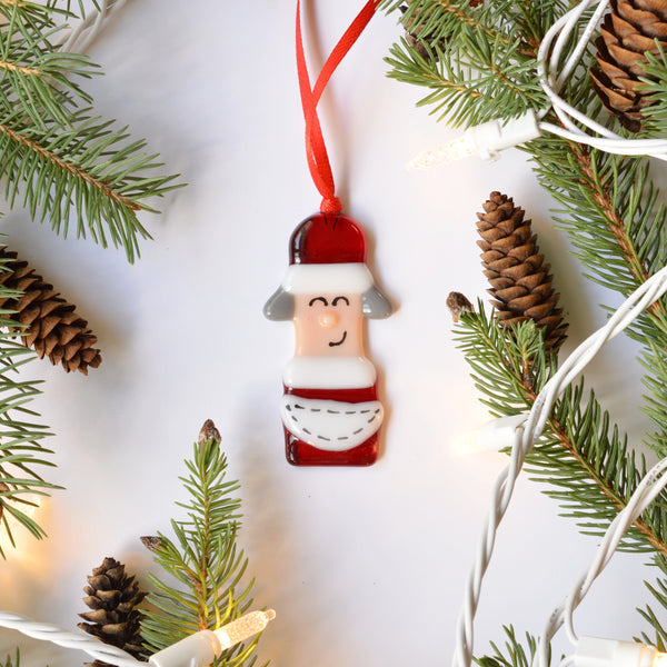 Mère Noël à suspendre dans le sapin