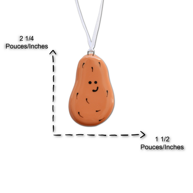 Ornement de Patate pour l’arbre de Noël