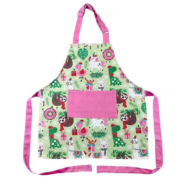 Tablier pour enfant Noël festif
